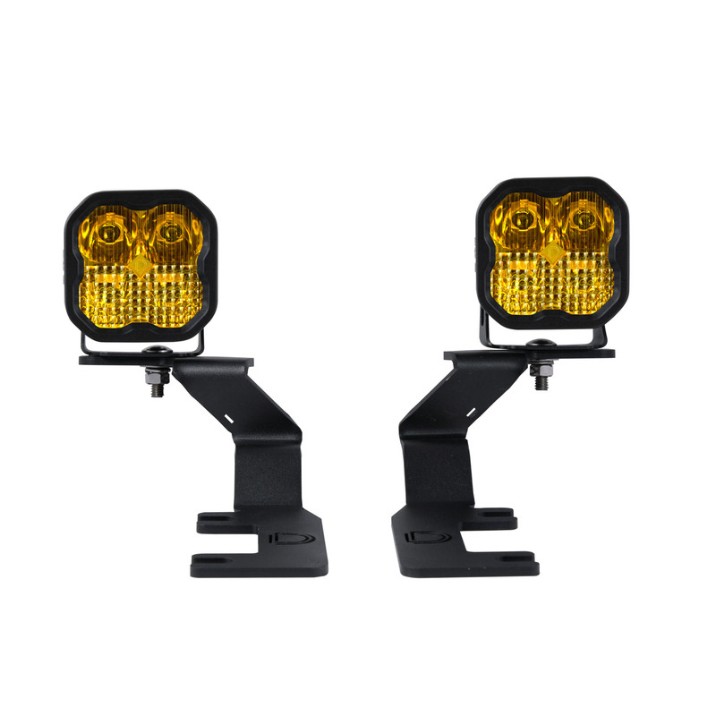  Diode Dynamics - SS3 LED Ditch Light Kit for 2015-2021 Colorado/Canyon, Sport Yellow Combo
